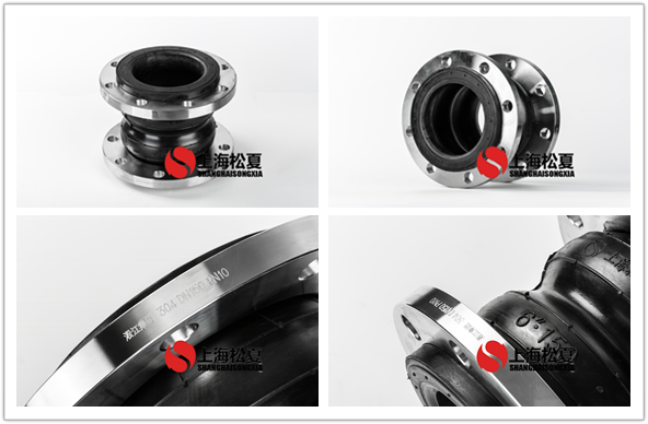 DN150不銹鋼雙球法蘭<a href='http://www.wxocean.com' target='_blank'><u>橡膠接頭</u></a>